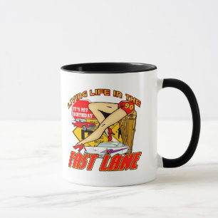 Mug Quatre-vingt-dixième cadeaux d'anniversaire de