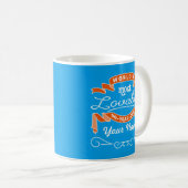 Mug quatre-vingt-dixième De 90 ans le plus aimable du (Devant droit)