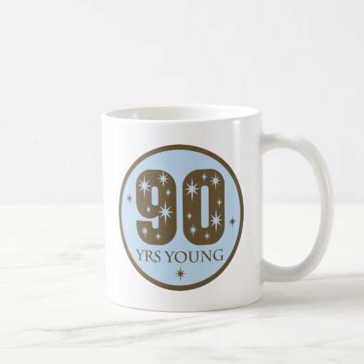 Mug quatre-vingt-dixième Idées de cadeau (Droite)