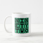 Mug Quatre Vingt Douze, Numéro 92 (Gauche)