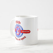 Mug quatre-vingt-quinzième DIVISION d'INFANTERIE (Devant gauche)