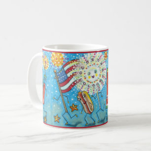 MUG QUATRIÈME DE JUILLET GANG, PARADE & FEU FÊTE