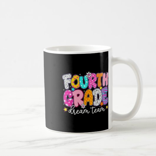 Mug Quatrième équipe de rêve des enseignants de 4e ann (Droite)
