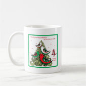 Mug Quatrième jour de Noël (Gauche)