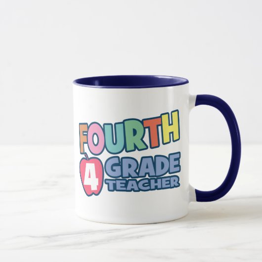 Mug Quatrième professeur de catégorie (Droite)