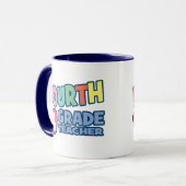 Mug Quatrième professeur de catégorie (Devant gauche)