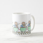 Mug Quatuor à cordes de train (Devant droit)