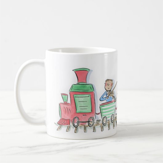 Mug Quatuor à cordes de train (Gauche)