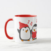 Mug Quatuor de Noël Penguin Barbershop (Gauche)