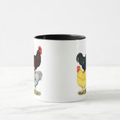Mug Quatuor de poulet à coq lourd (Centre)