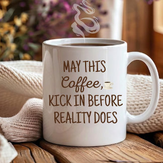 Mug Que ce café agisse drôle Collègue de travail