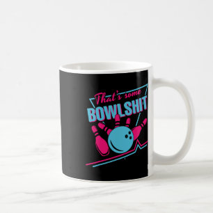Mug Que Des Épingles De Boule De Bowl Frappe Spilt Drô