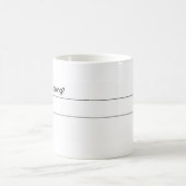 Mug Que faites-vous ? (Centre)