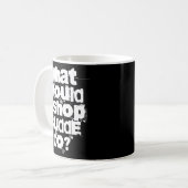 Mug Que ferait Bishop Budde (Devant gauche)