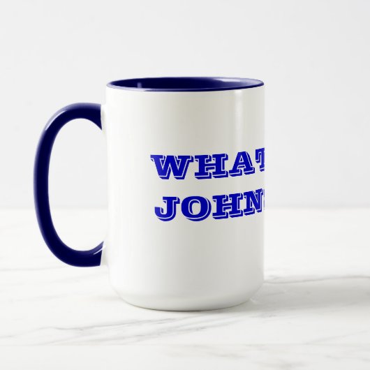 MUG QUE JOHNSON FERAIT-IL ? (Gauche)