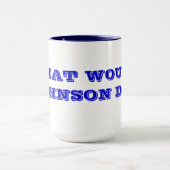 MUG QUE JOHNSON FERAIT-IL ? (Centre)