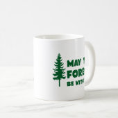 Mug Que la forêt soit avec toi (Devant droit)