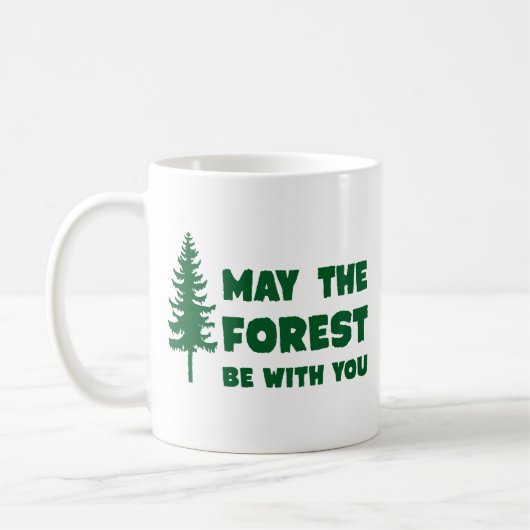 Mug Que la forêt soit avec toi (Gauche)