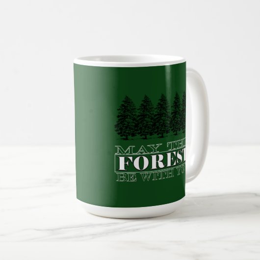 Mug Que la forêt soit avec toi (Devant droit)
