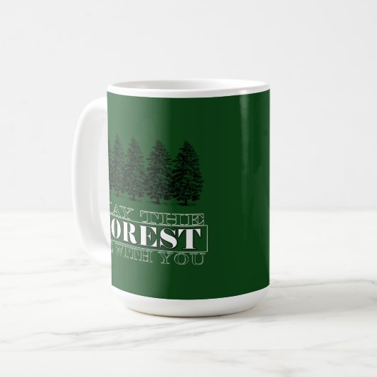 Mug Que la forêt soit avec toi (Devant gauche)