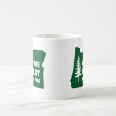 Mug Que la forêt soit avec vous en Oregon (Centre)