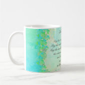 Mug "Que la route monte..." Shamrocks de bénédiction i (Gauche)