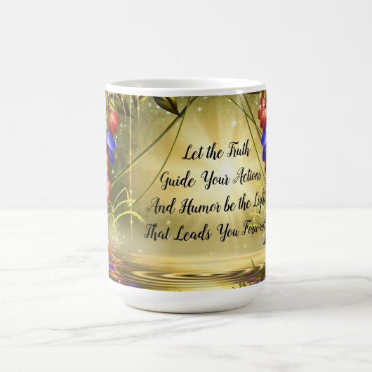 Mug Que la vérité soit votre guide (Centre)