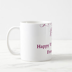 Mug que le plaisir commence bonne année nom année simp