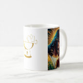 Mug 🌿 💛 Que l'honnêteté soit l'ingrédient principal (Devant droit)