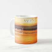 Mug Que puis-je faire pour Dieu ? (Devant gauche)