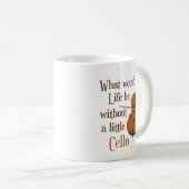 Mug Que serait la vie sans un petit bonjour (Devant droit)