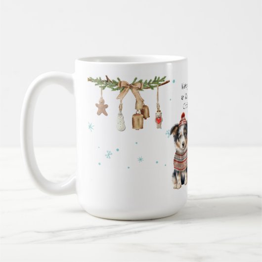 Mug Que vos vacances soient "Auss-some" ! Noël (Gauche)