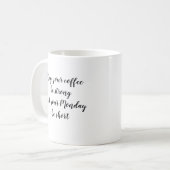 Mug Que Votre Café Soit Une Citation Forte (Devant gauche)