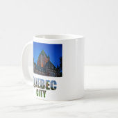 Mug Québec Canada Château Frontenac Photo (Devant gauche)