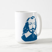 Mug Québec Samuel de Champlain 1608 Signature Français (Devant droit)