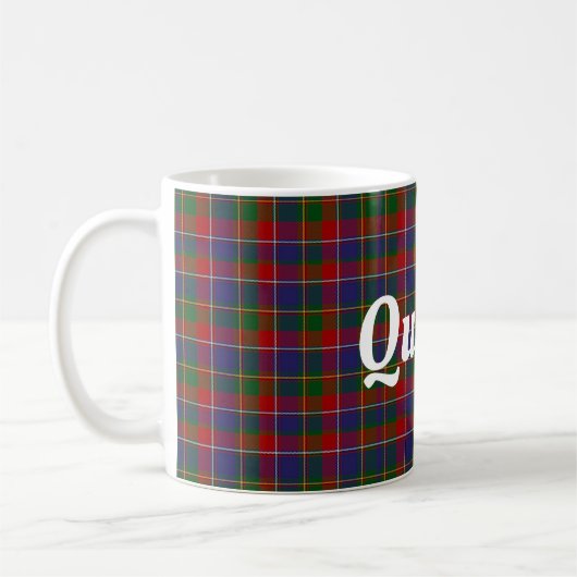 Mug Québec Tartan Plaid (Gauche)