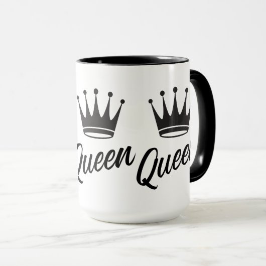 Mug "Queen" (Devant droit)