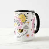 Mug Queen Bees Best Friends Forever Cute (Devant droit)