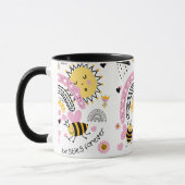Mug Queen Bees Best Friends Forever Cute (Gauche)