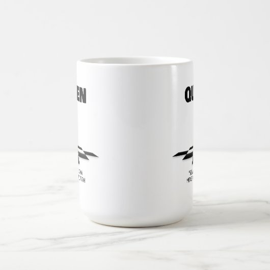 Mug Queen Chess Sachez Qu'Elle Peut Se Déplacer Dans N (Centre)