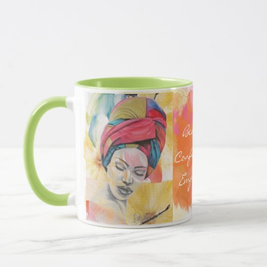 Mug Queen coloré, 11 oz (Gauche)