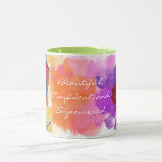 Mug Queen coloré, 11 oz (Centre)
