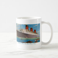 Queen Mary de la ligne blanche d'étoile de Cunard