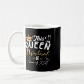 Mug Queen Mastered It Cl De 2024 Masters Graduation (Gauche)