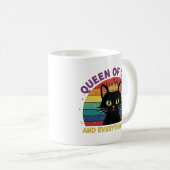 Mug Queen of Cats (Devant droit)