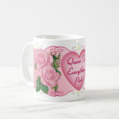 Mug Queen of Everything Pink Maman (Devant gauche)