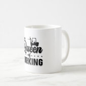 Mug Queen Of Forklifter Opérateur Camion (Devant droit)