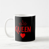 Mug Queen Of Hearts Matching Couple Saint Valentines _ (Gauche)