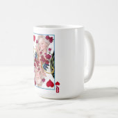 Mug Queen of Hearts Surdimensionné Graphisme, Jouer de (Devant droit)