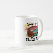 Mug Queen Of The Trailer Park (Devant droit)